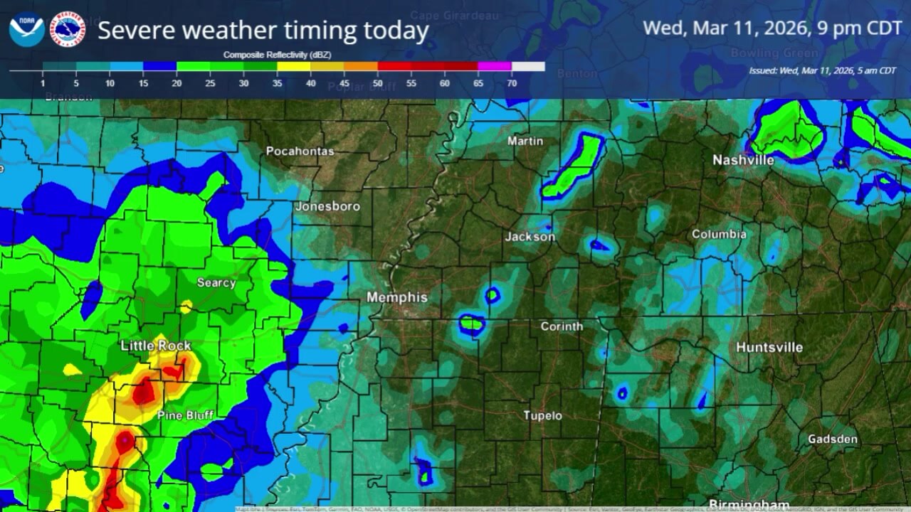 Another round of severe weather expected today | Tippah News
