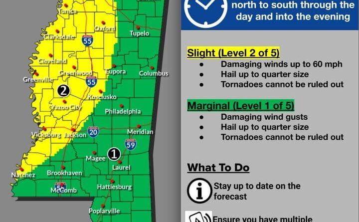⚠️ Weekend Severe Weather Threat Update⚠️