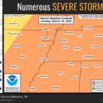 NWS Memphis Warns of Fast-Moving Storms, Possible Tornadoes in Mid-South Photos from US National Weather Service Memphis Tennessee's post