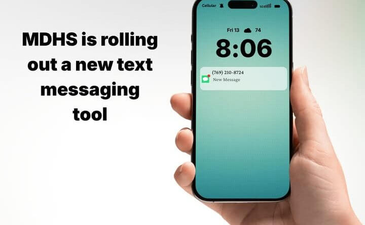 Mississippi agency rolls out text tool to help clients track benefits Photos from Mississippi Department of Human Services's post