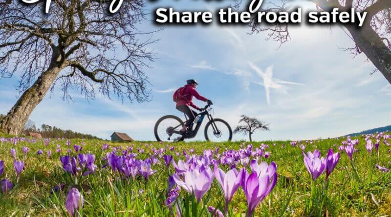 Mississippi DOT urges drivers, cyclists to share the road on first day of spring Photos from Mississippi Department of Transportation's post