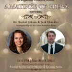 BMCU Fine Arts to present "A Matinée of Opera" on March 30 Calling all opera lovers!💛