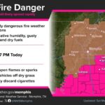 Fire danger escalates in Mississippi with Red Flag Warning issued Low relative humidity, gusty winds, and dry fuels will result in critically dangerous fire weather c