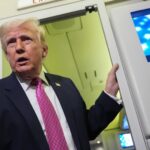 Eric Trump unveils renderings for Miami presidential library First look at Trump's library: Miami skyscraper with ballroom, golden statue, even aircraft