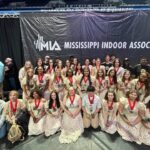 Northeast Winter Guard finishes second in IA Class, named top college guard in Mississippi Silver Medalists | IA Class