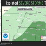 National Weather Service in Memphis warns of marginal severe-storm risk Saturday Photos from US National Weather Service Memphis Tennessee's post