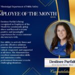 Mississippi Department of Public Safety names Employees of the Month Photos from Mississippi Department of Public Safety (Official)'s post