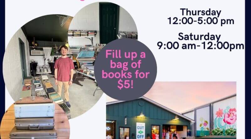 The Cut-Off Offering $5 Fill-a-Bag Sale for Books and CDs, Store Says Stop by The Cut-Off today for a big book & CD sale — plus some great vintage finds!