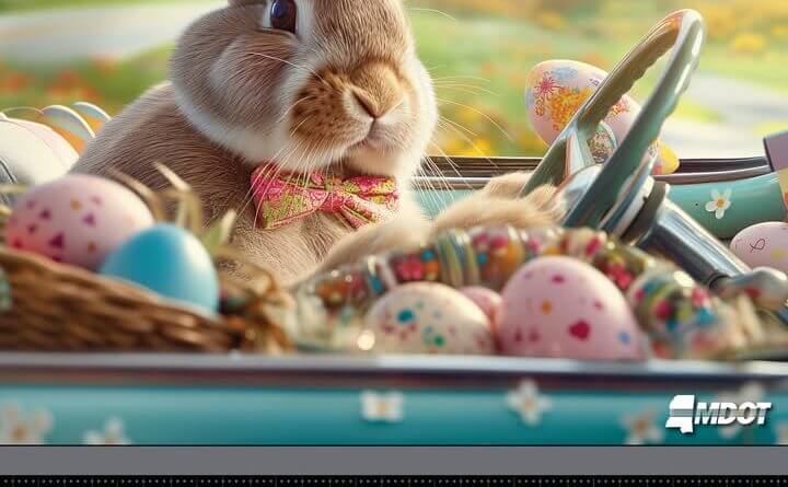 Social media message in Mississippi urges drivers to signal on Easter 🌼 Happy Easter, Mississippi!