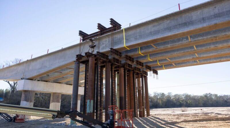 MDOT: Final beams set on U.S. 98 bridge over Homochitto River Photos from Mississippi Department of Transportation's post