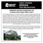 Mississippi offering 1942 Bogue Homa Creek bridge for relocation 👋 Perhaps an odd question for this unassuming Thursday, but here we go: Is anyone interested in adop