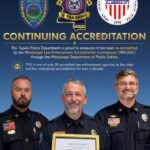 Tupelo police re-accredited by MSLEAC Re-Accredited by MSLEAC