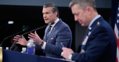 Pentagon cancels Tuesday press briefing with top defense officials Pentagon cancels Tuesday press briefing with Caine, Hegseth