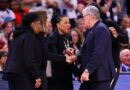Geno Auriemma, Dawn Staley involved in heated sideline confrontation during NCAA tournament game Legendary women's basketball coaches Dawn Staley and Geno Auriemma get into heated shouting match