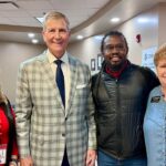 Northeast President meets with Mississippi emergency management officials at Corinth Center Northeast President Dr