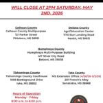 MEMA: Disaster survivor assistance centers to close in five Mississippi counties Photos from Mississippi Emergency Management Agency's post