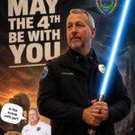Tupelo police chief celebrates May the 4th with themed patrol May the 4th be with you