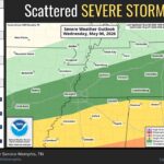 Slow-moving front brings severe storms and flash-flood risk near Interstate 40 Photos from US National Weather Service Memphis Tennessee's post