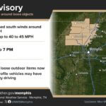 NWS Memphis: Gusty Winds Expected in Northeast Arkansas, Missouri Bootheel Photos from US National Weather Service Memphis Tennessee's post
