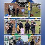 Community Event Brings Local Officers and Children Together Building Connections with the Community