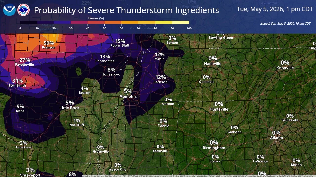 Forecasters warn of wet, unsettled pattern with severe risk this week ...
