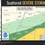 Slight and Marginal Risk Areas Shift as Mid-South Sees Morning Clouds Good news! The Slight and Marginal Risks have shifted
