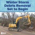 MDOT contractors to remove Winter Storm Fern debris by Aug. 5 Contractors for MDOT will begin removing debris that was left in the wake of historic Winter Storm F