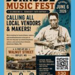 Ripley festival seeks vendors for R.L. Burnside centennial celebration CALLING ALL LOCAL VENDORS & MAKERS!