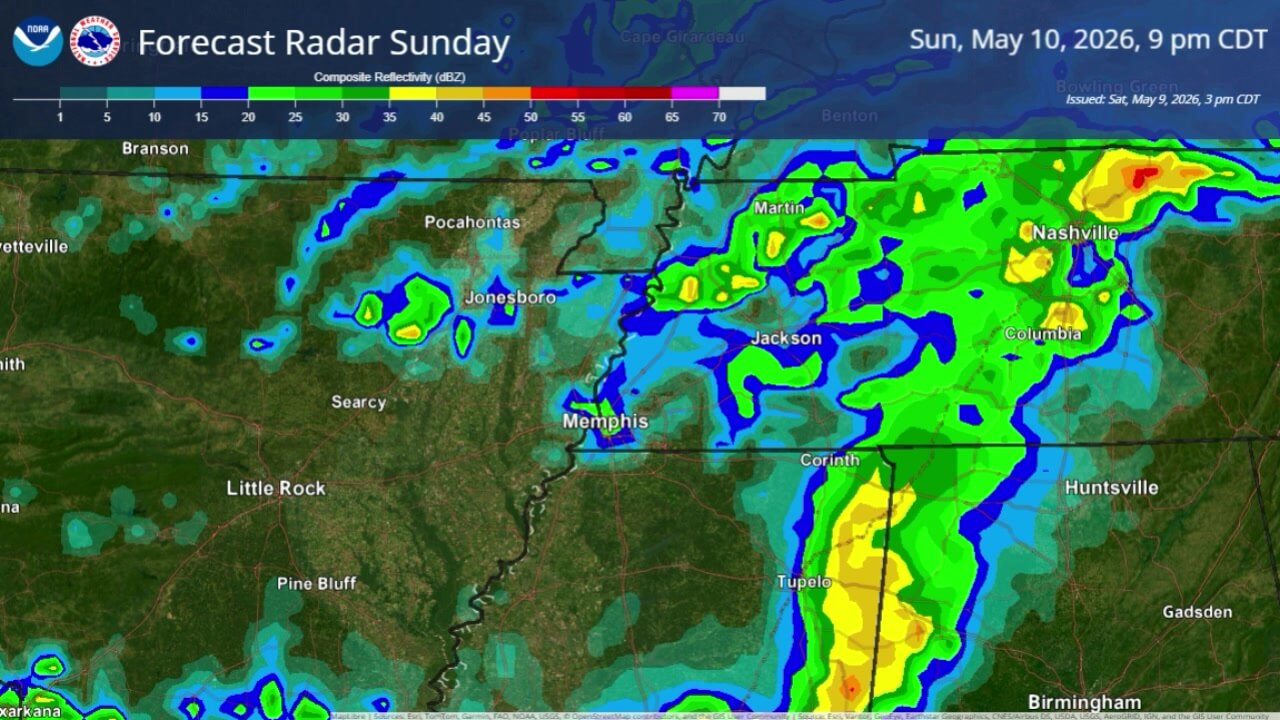 HRRR model shows storms could bring damaging winds, isolated hail to ...