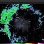 Forecasters: Radar Circles Signal Precipitation Aloft; Sprinkles Possible North of I-40 When radar returns resemble a circle surrounding the radar from a distance, it's usually an indicati