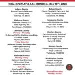 Disaster Recovery Centers Open in Multiple Mississippi Counties for Storm Aid Photos from Mississippi Emergency Management Agency's post