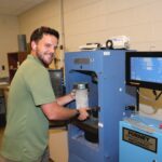 MDOT technician tests concrete to certify highway safety Ready for this week's amazing Worker Wednesday?