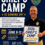 Tupelo police offer free Chief's Camp June 8-12, 2026 Photos from Tupelo Police Department's post