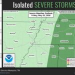 Warm front could spark one or two severe storms along Tennessee River, forecasters say A warm front will lift north tomorrow, potentially giving enough lift to a severe storm or two, main