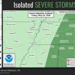 Marginal severe-storm risk for parts of Mississippi, Tennessee, National Weather Service says Photos from US National Weather Service Memphis Tennessee's post