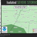 Marginal risk for severe storms issued for parts of Arkansas, Mississippi ⚠️ A Marginal Risk for severe storms has been issued for parts of east-central Arkansas and north Mi