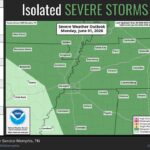 Marginal severe storm risk in place for Mid-South Monday A Marginal (Level 1/5) Risk for severe storms is in place for Monday throughout the Mid-South