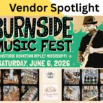 Millie & Co., S Squared Studio to join 2026 Burnside Music Fest in Ripley, Mississippi 🎶 Vendor Spotlight 🎶