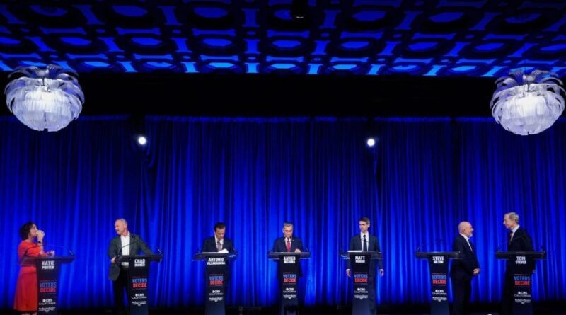 Seven candidates focus on affordability in final California governor debate Candidates face off on affordability in final California gubernatorial debate