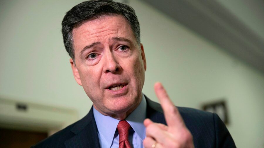 Comey says he's not going to stop criticizing Trump ahead of criminal trial
