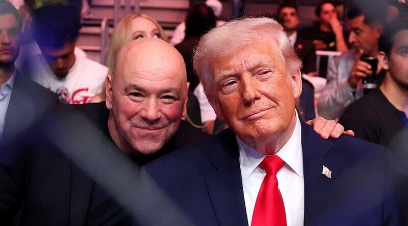 Dana White says gnats at Trump's White House Rose Garden dinner raised concerns for outdoor UFC even