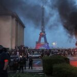 45 arrested after PSG victory prompts fires, vandalism in Paris PSG Champions League victory causes chaos in Paris, with 45 arrested and fires set across city