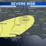 Strong storms possible Wednesday in Columbus area, WCBI says Nice Start To The Week, Stormy Wednesday!
