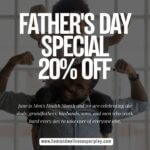 Ripley spa offers 20 percent off services throughout June for Father's Day Great Father's Day idea!!