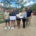 Phi Theta Kappa chapter donates $2,700 to North Mississippi Red Cross Members of Northeast’s Iota Zeta Chapter of Phi Theta Kappa recently presented a $2,700 donation to