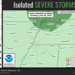 NWS Memphis warns of rounds of storms, marginal severe risk Photos from US National Weather Service Memphis Tennessee's post