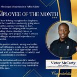 Mississippi Department of Public Safety names June employees of the month Photos from Mississippi Department of Public Safety (Official)'s post