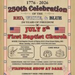 First Baptist Church of Ripley to host '250 Years of Freedom' celebration đŸ‡ºđŸ‡¸ Join First Baptist Church of Ripley as they celebrate 250 Years of Freedom with an evening of fam