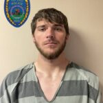 Man arrested in alleged vehicle burglary at Tupelo dealership ------For Immediate Release-----