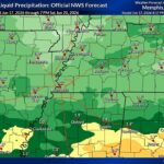 Rainfall forecast through Saturday reduced as Arthur's remnants shift southeast Forecast rainfall totals now through Saturday continue to decrease